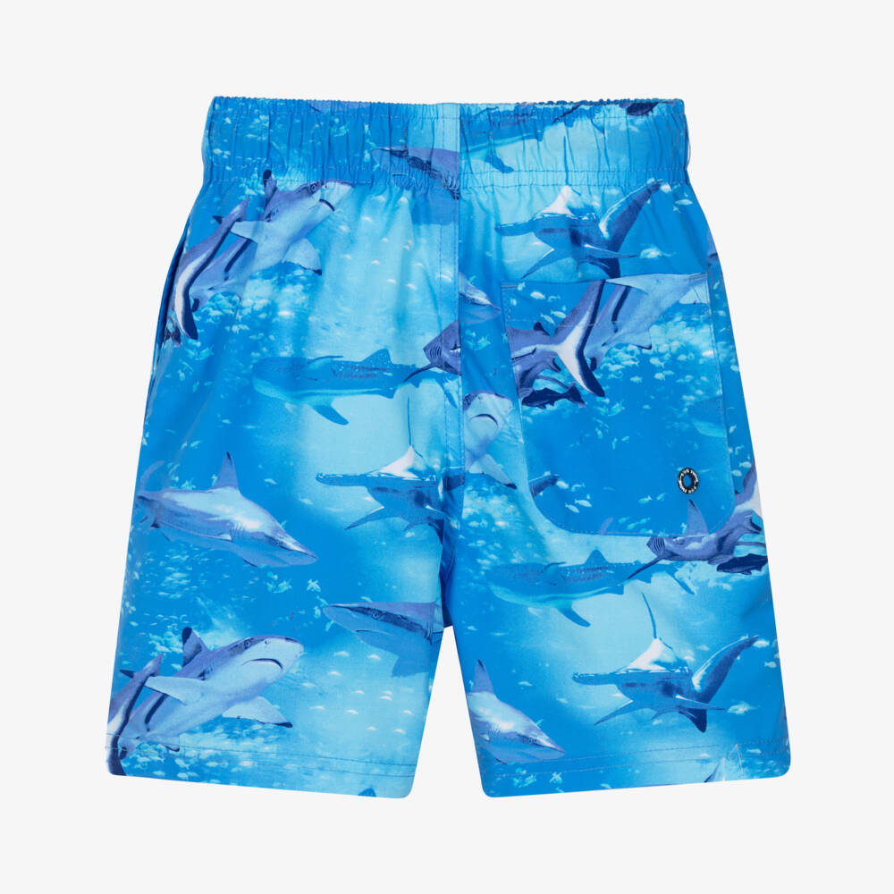 Soli Swim-شورت سباحة للأولاد بنقشة أسماك القرش | Childrensalon Outlet