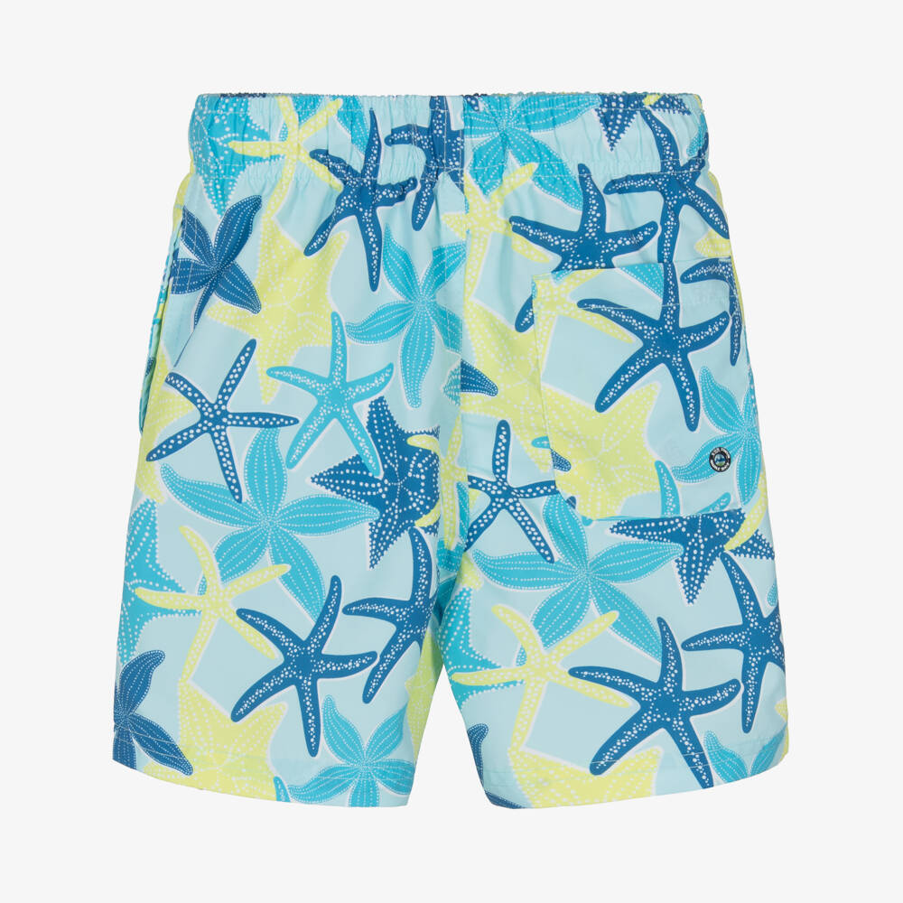 Soli Swim-Boys Ocean Starfish Swim Trunks | Childrensalon Outlet