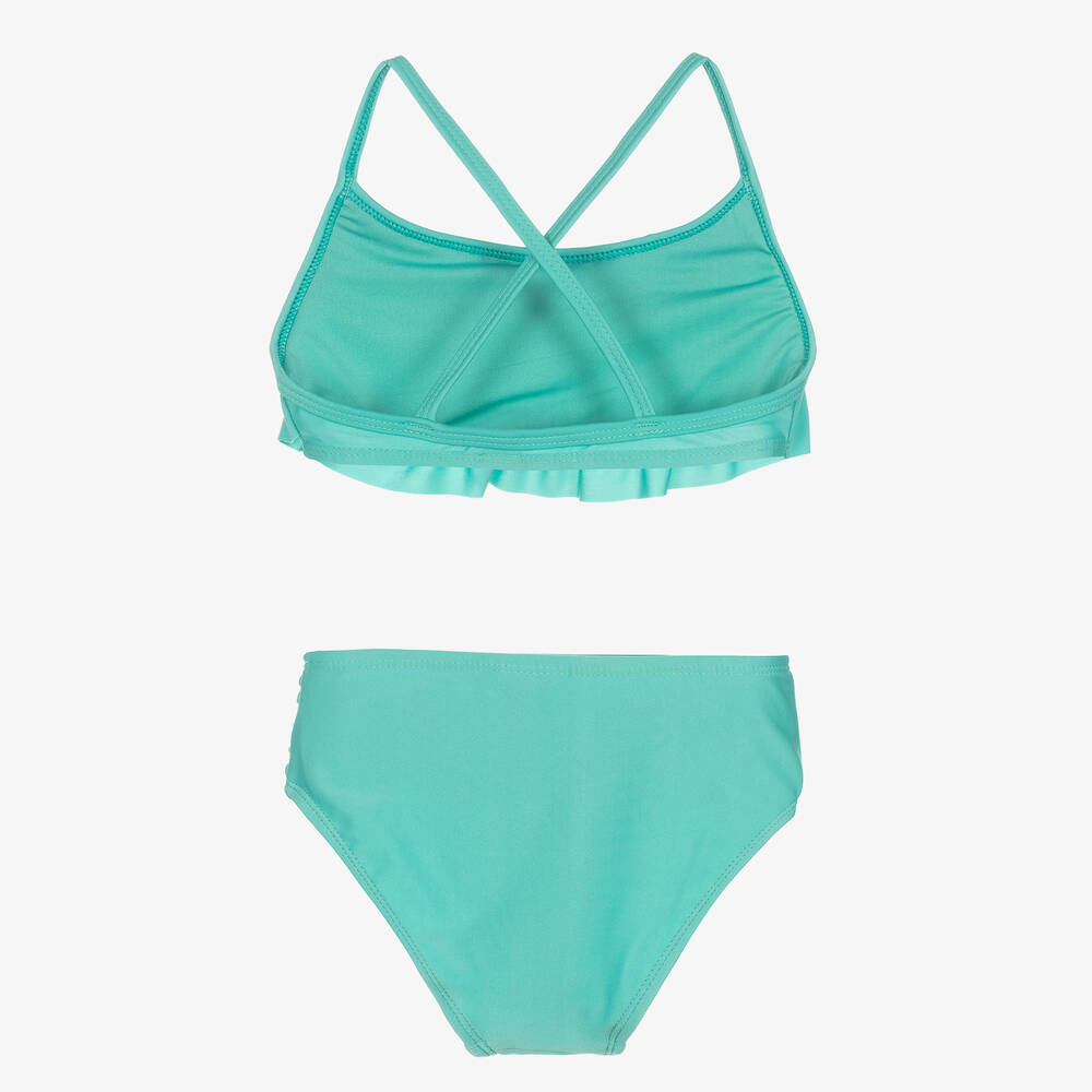 Soli Swim-Зеленое бикини с рюшами (UPF50+) | Childrensalon Outlet