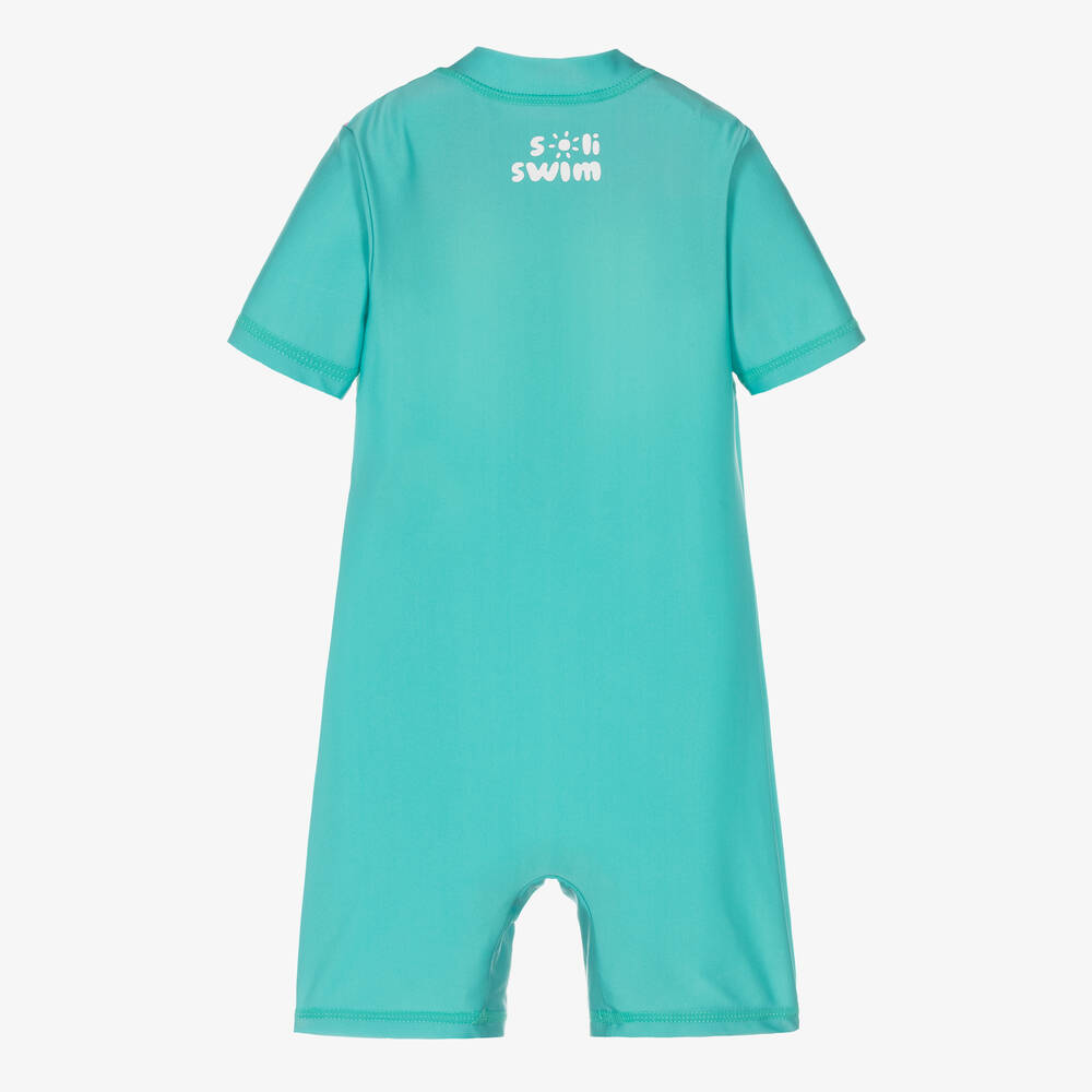 Soli Swim-طقم واقي من الشمس لون أزرق تركواز (UPF50+) | Childrensalon Outlet