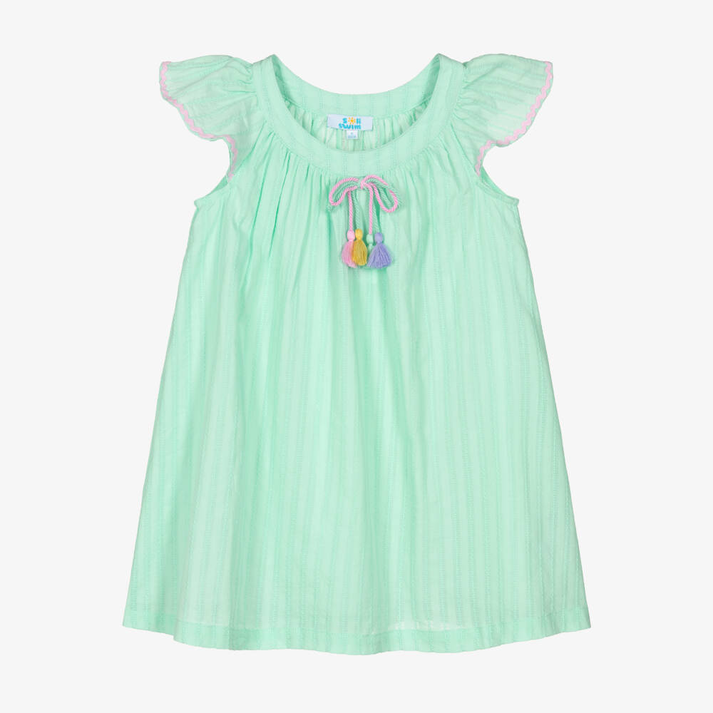 Soli Swim-Girls Breezy Cotton Sundress | Childrensalon Outlet