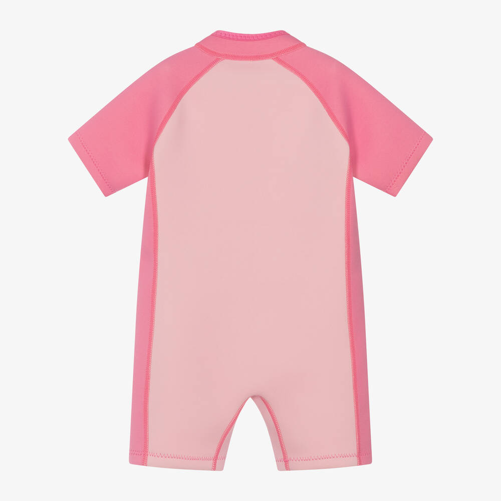 Soli Swim-Girls Pink Short Wet Suit | Childrensalon Outlet