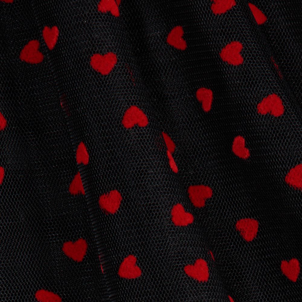 Sonia Rykiel Paris Black Red Tulle Skirt Childrensalon Outlet