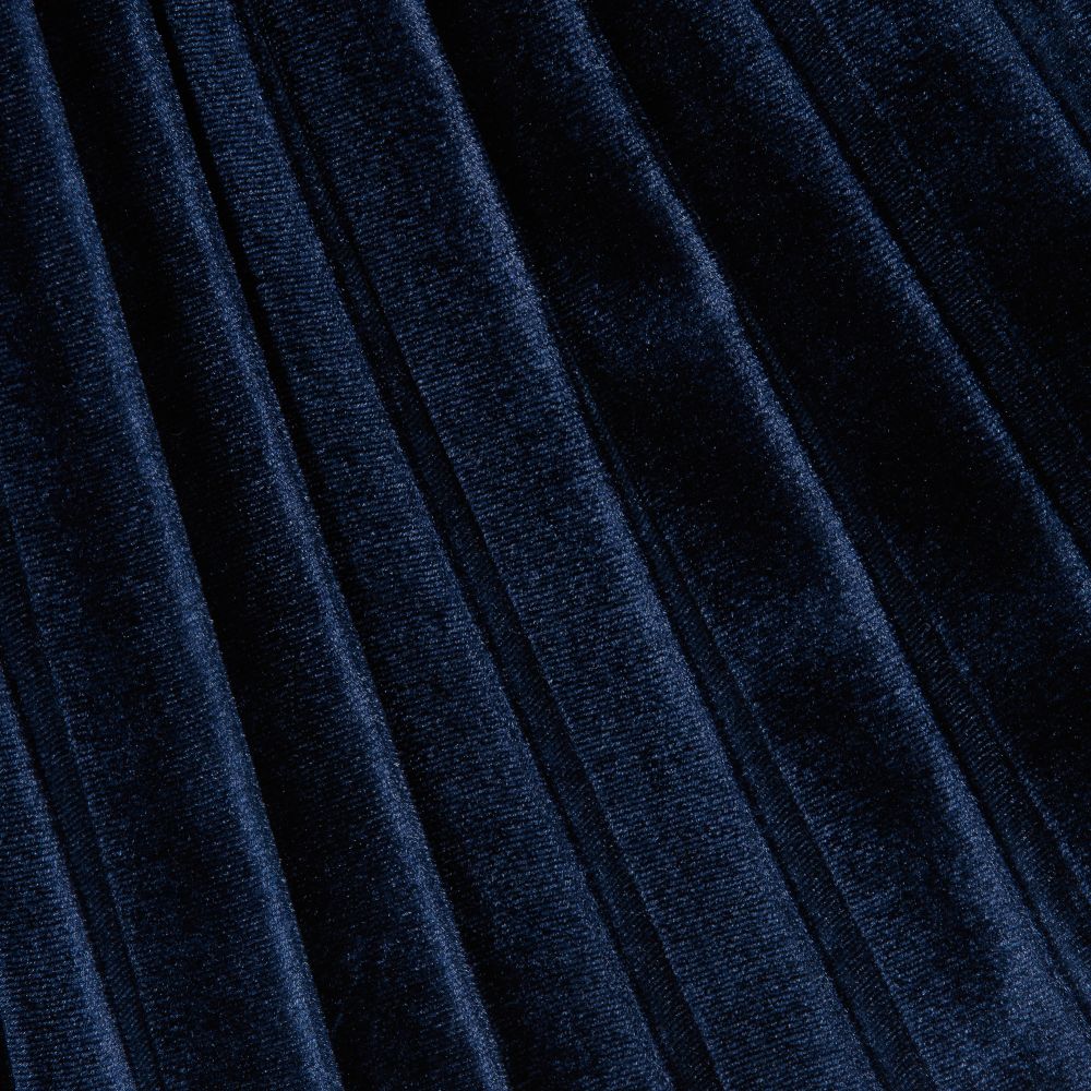 Sonia Rykiel Paris-Синяя плиссированная юбка из велюра | Childrensalon Outlet