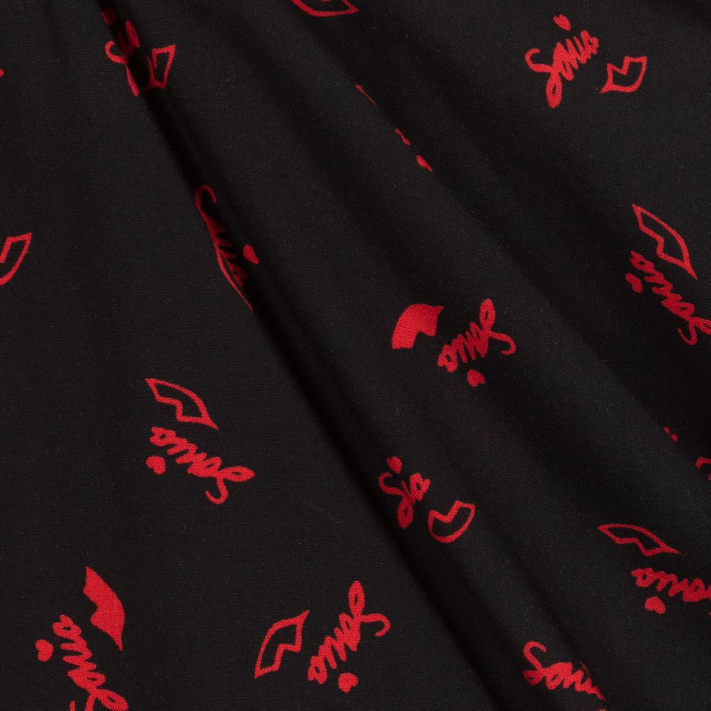 Sonia Rykiel Paris-Черно-красная юбка для девочек | Childrensalon Outlet