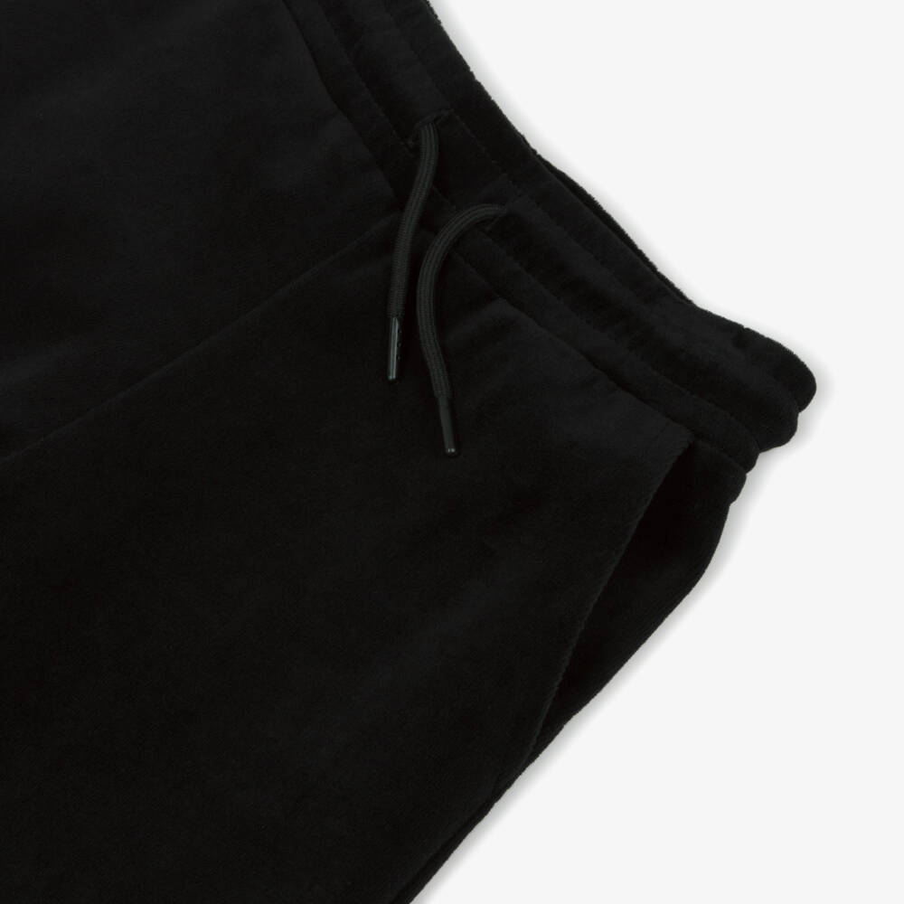 Sonia Rykiel Paris-بنطلون رياضي مخملي أسود للبنات | Childrensalon Outlet