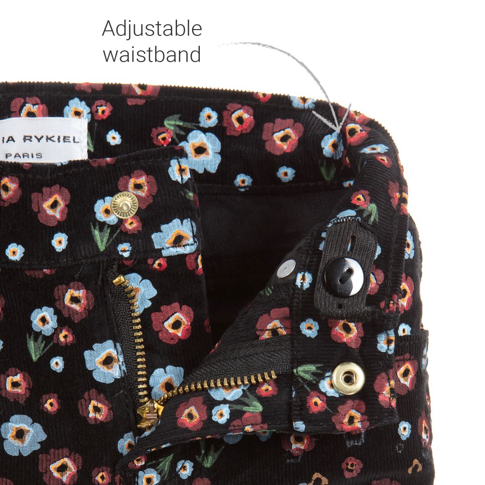 Sonia Rykiel Paris-Girls Cotton Corduroy Trousers | Childrensalon Outlet