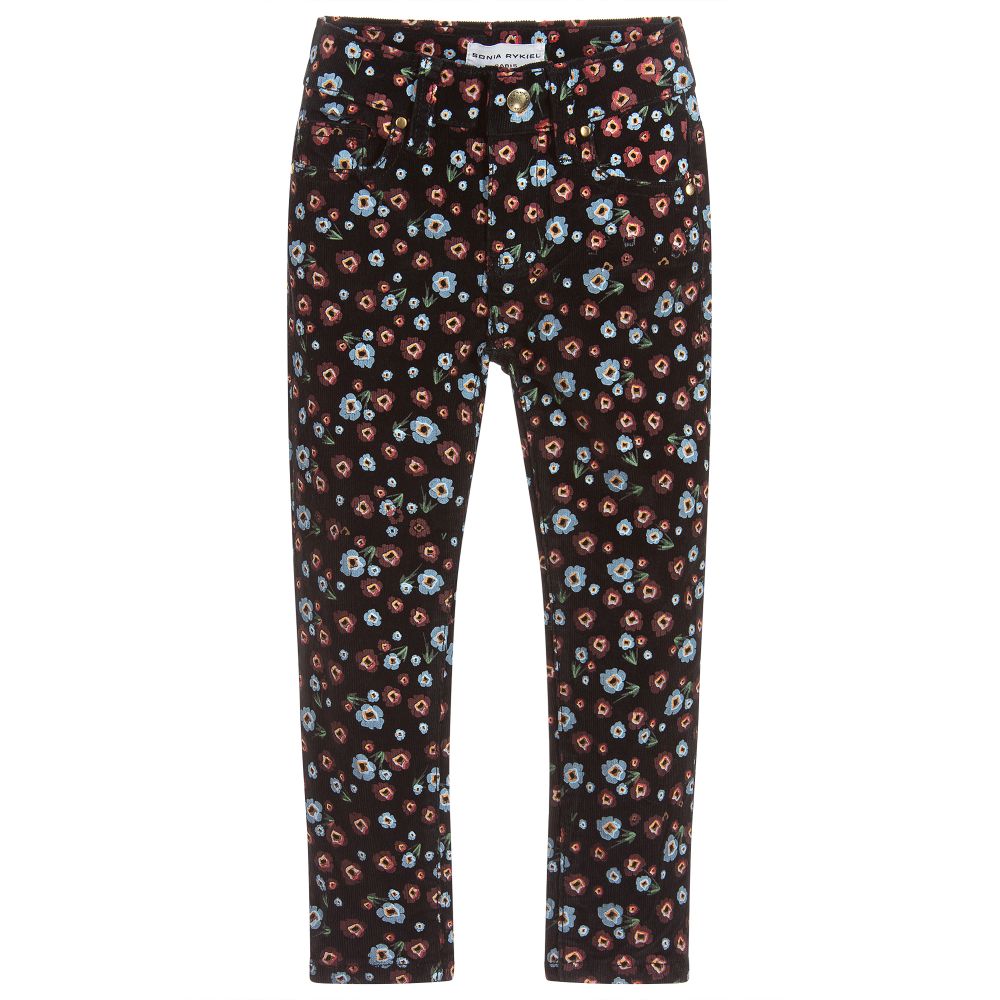 Sonia Rykiel Paris-Girls Cotton Corduroy Trousers | Childrensalon Outlet