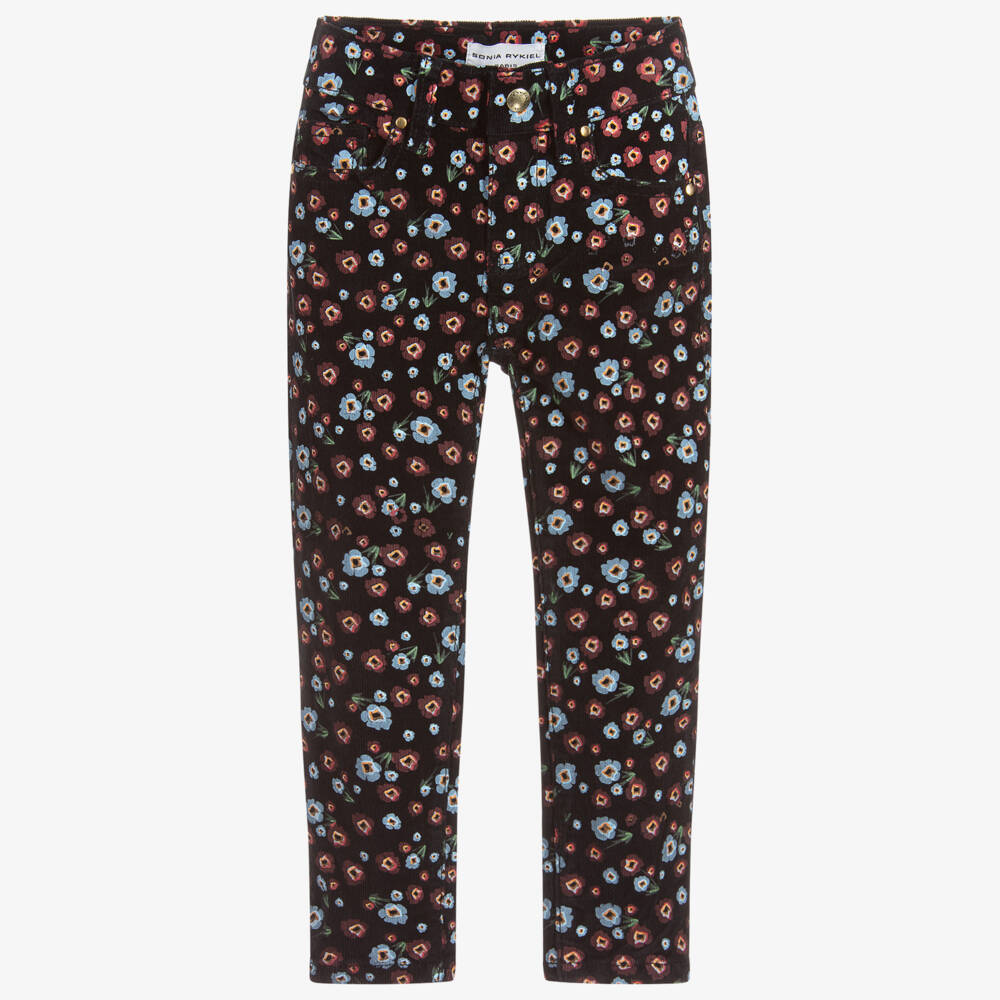 Sonia Rykiel Paris-Girls Cotton Corduroy Trousers | Childrensalon Outlet