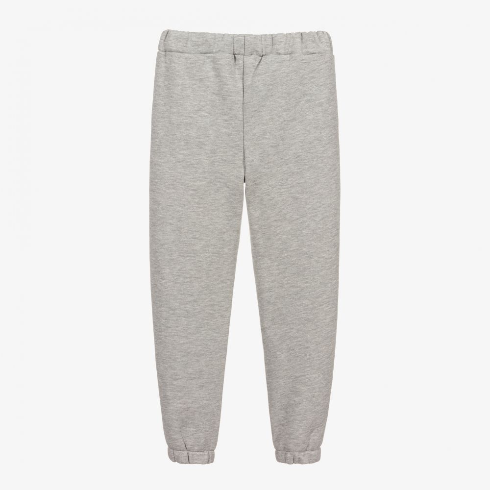 Sonia Rykiel Paris-Girls Grey Cotton Joggers | Childrensalon Outlet