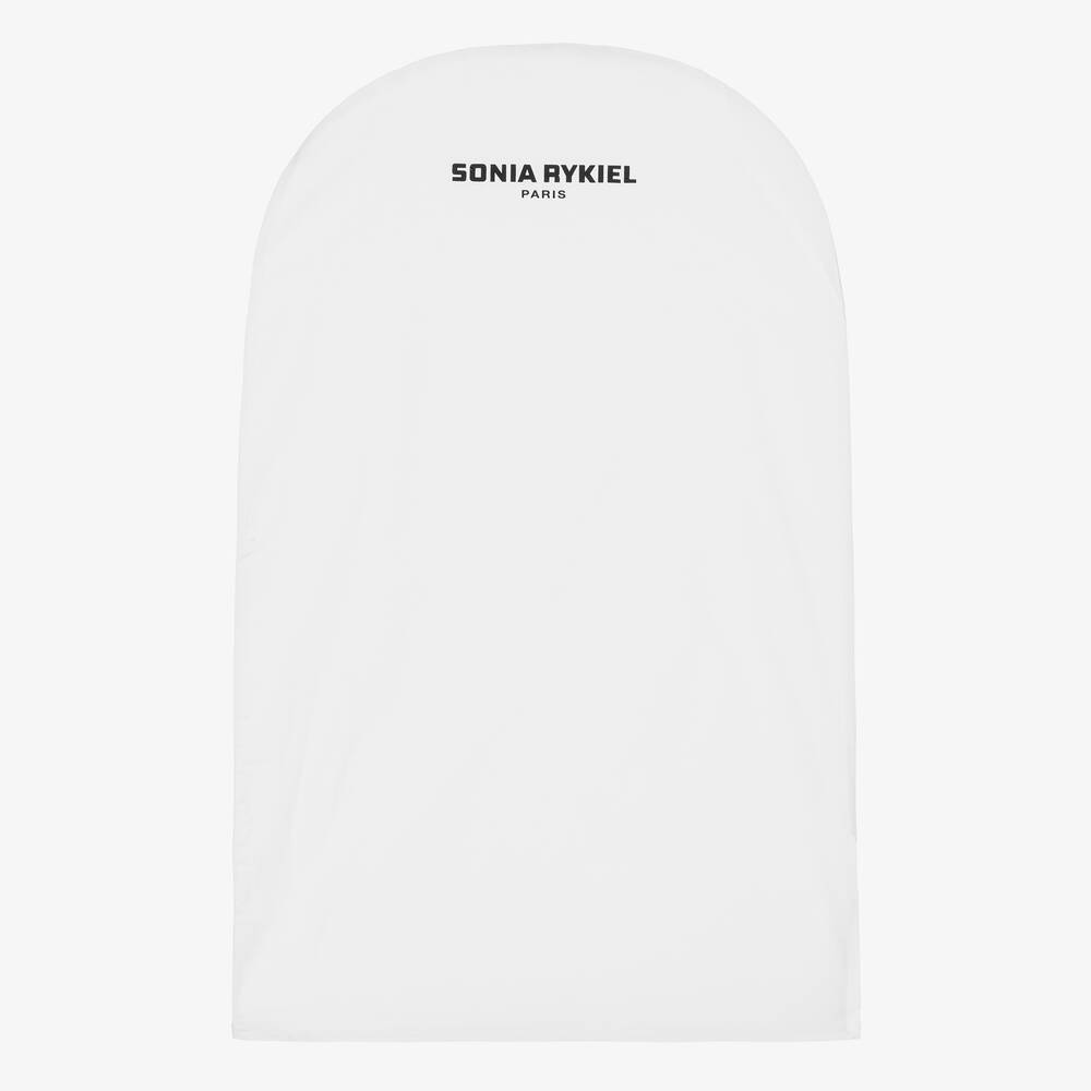 Sonia Rykiel Paris-Розовая юбка с вышитыми губами | Childrensalon Outlet