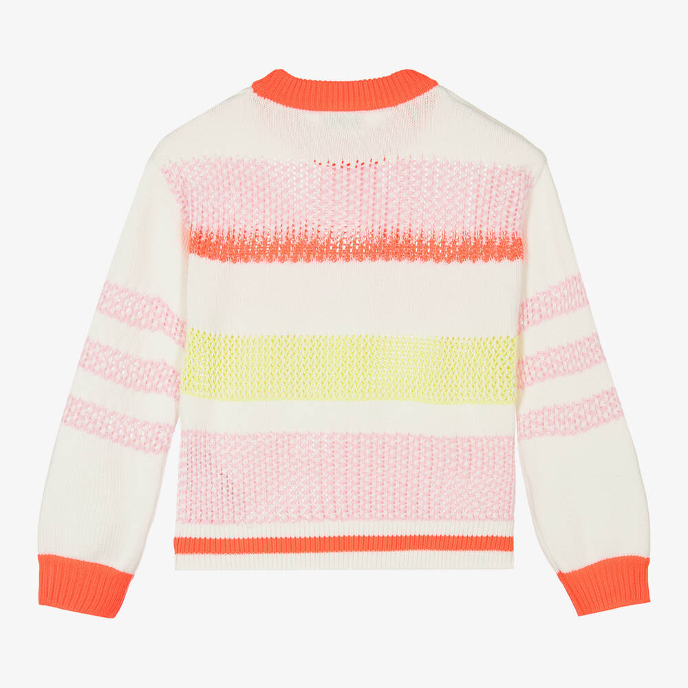 Sonia Rykiel Paris-كنزة قطنية مخططة للبنات | Childrensalon Outlet