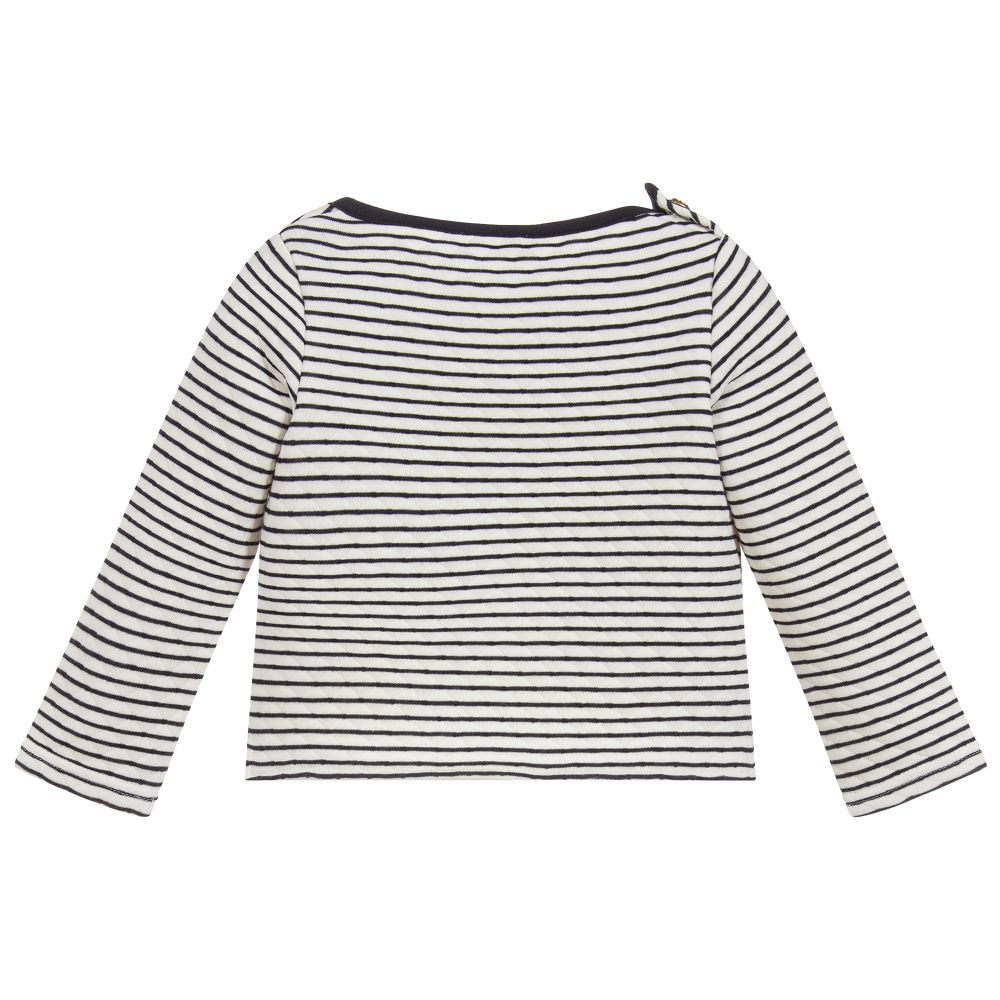 Sonia Rykiel Paris - Girls Striped Cotton Top Sonia Rykiel Paris - Girls Striped Cotton Top