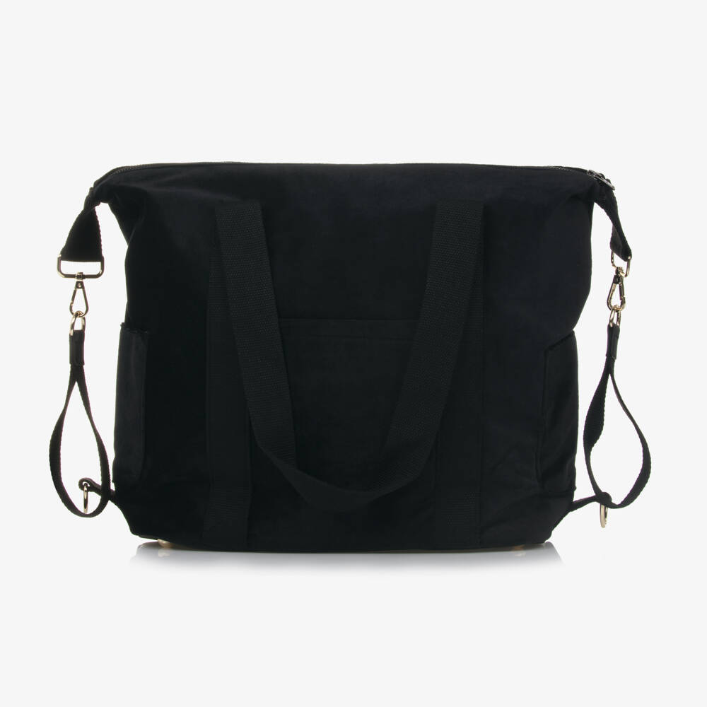 Sonia Rykiel Paris-Girls Velvet Logo Changing Bag | Childrensalon Outlet