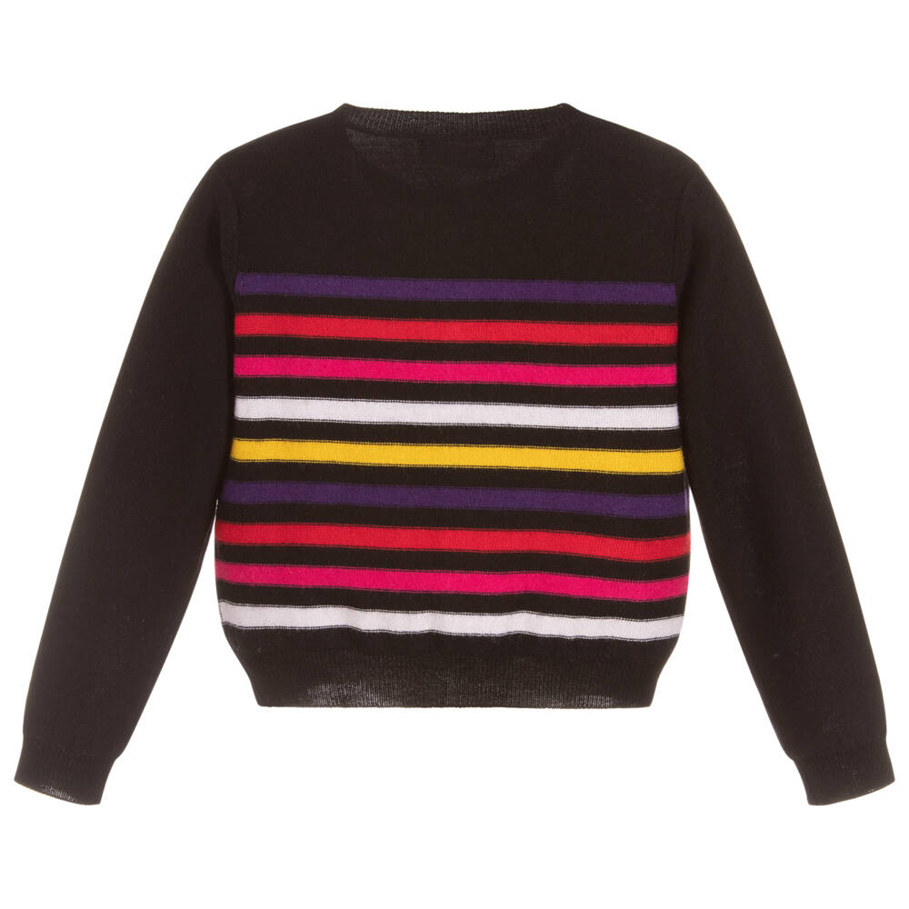Sonia Rykiel Paris-Girls Wool & Cashmere Cardigan | Childrensalon Outlet