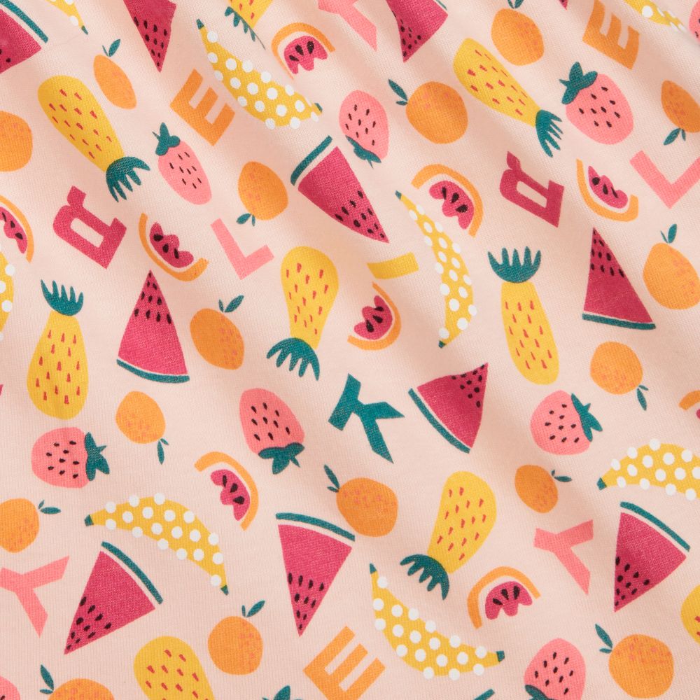 Sonia Rykiel Paris-Розовое платье из хлопкового джерси | Childrensalon Outlet