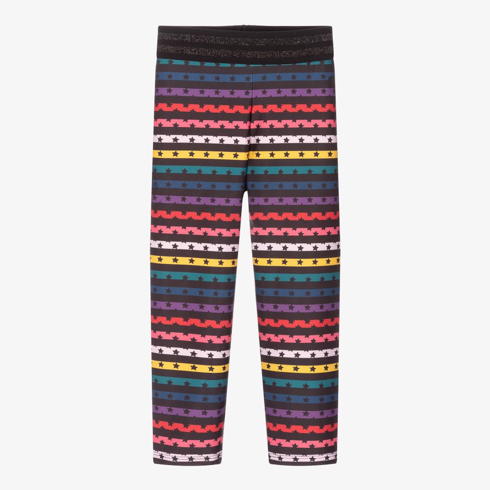 Sonia Rykiel Paris-Rainbow Stars Leggings  | Childrensalon Outlet