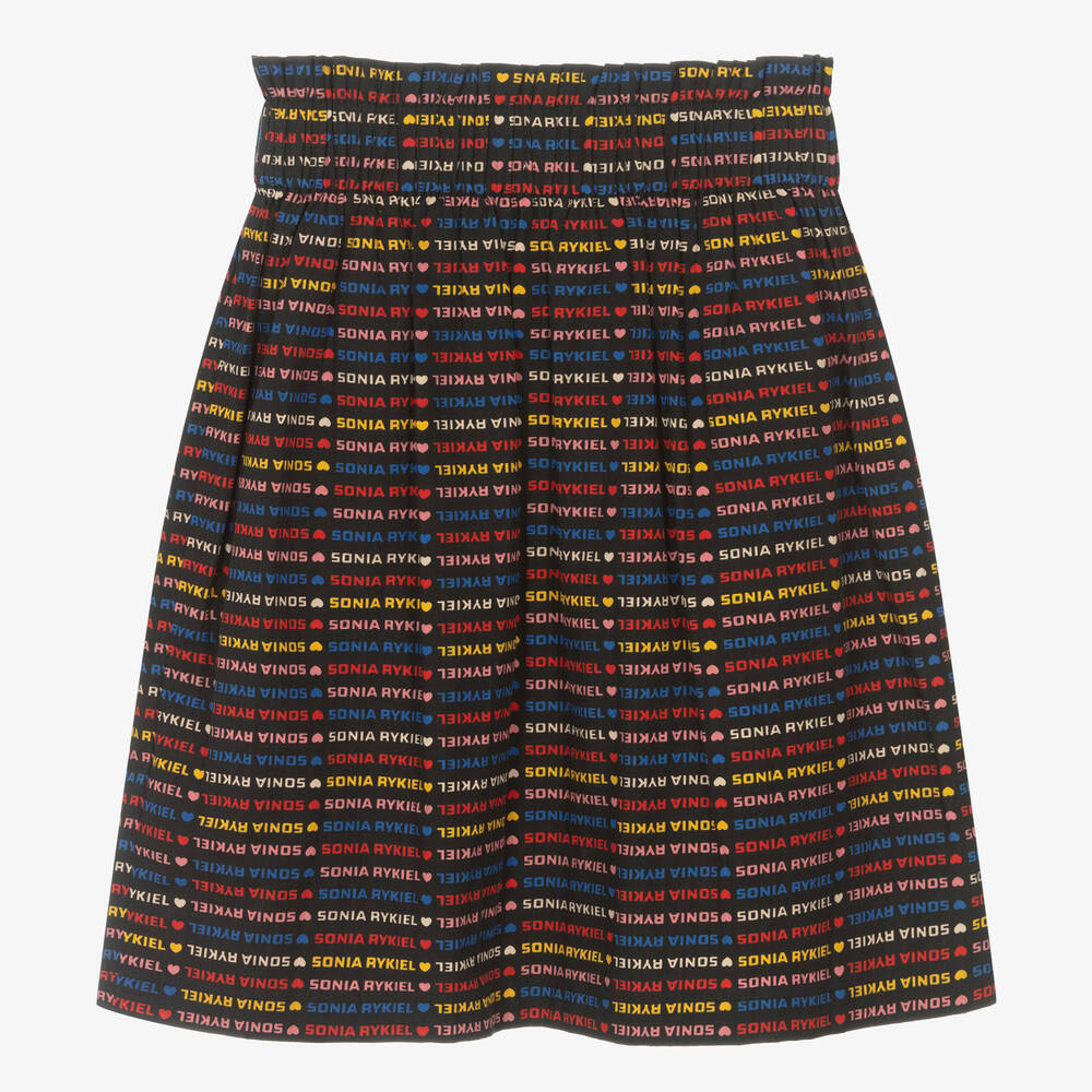 Sonia Rykiel Paris Jupe noire ray e ado fille Childrensalon Outlet
