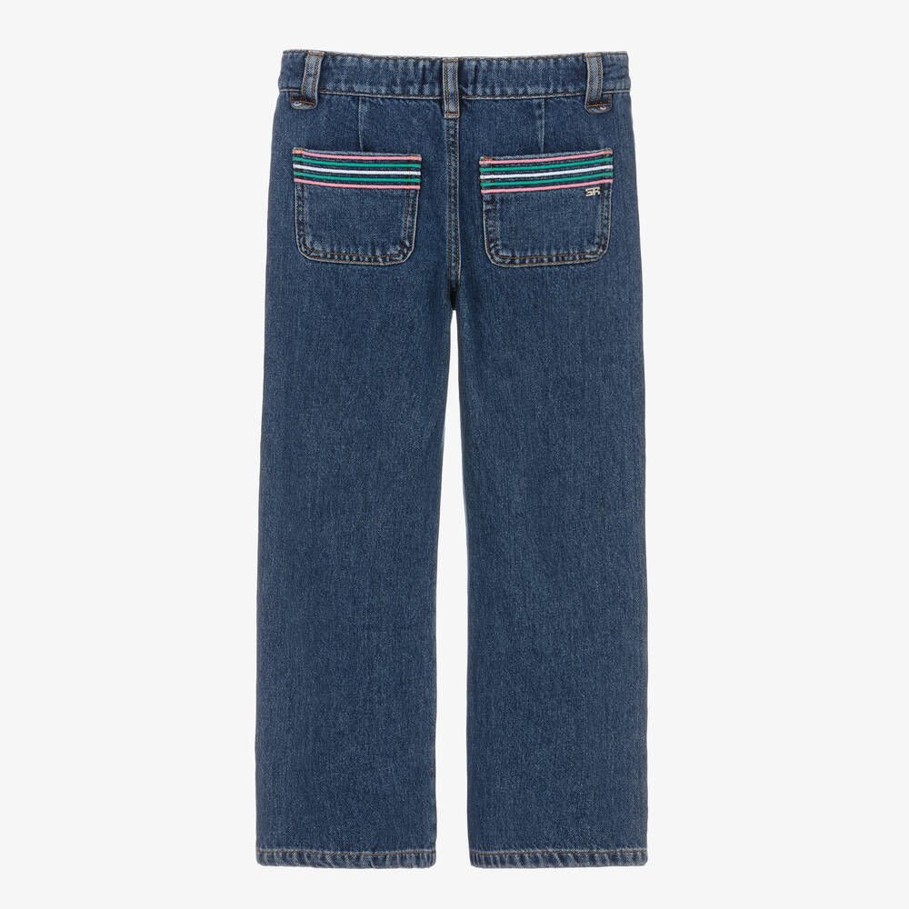 Sonia Rykiel Paris-Teen Girls Blue Denim Jeans | Childrensalon Outlet