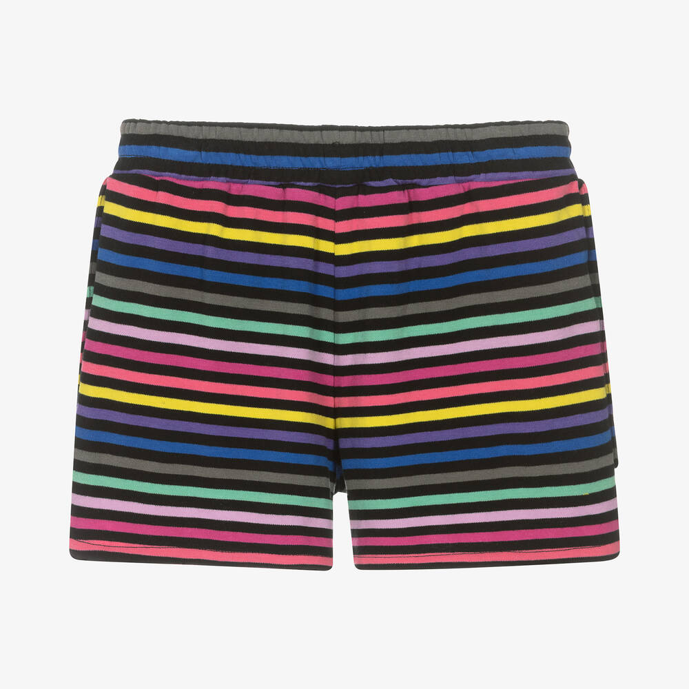 Sonia Rykiel Paris-Teen Girls Cotton Striped Shorts  | Childrensalon Outlet