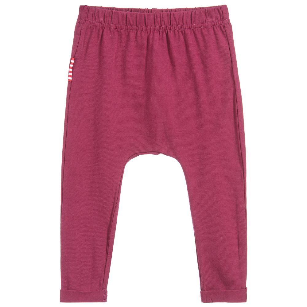 Baby girl burgundy leggings top