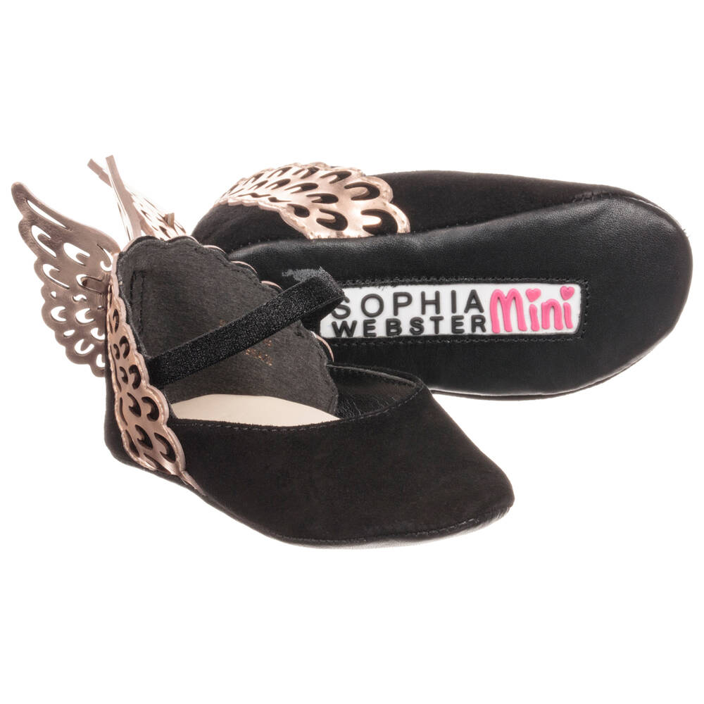 Sophia Webster Mini - Baby Girls Suede Shoes | Childrensalon