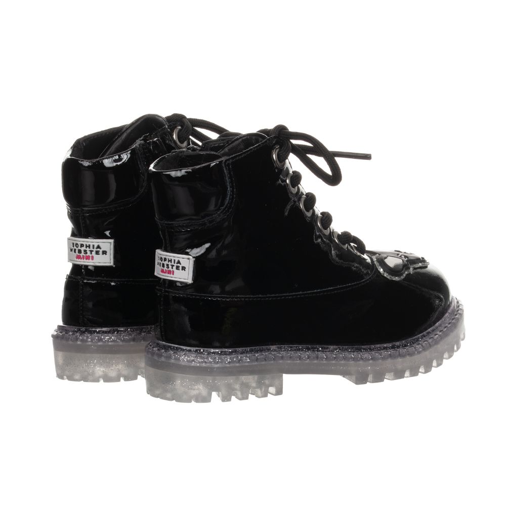 Patent leather 2024 timberland boots