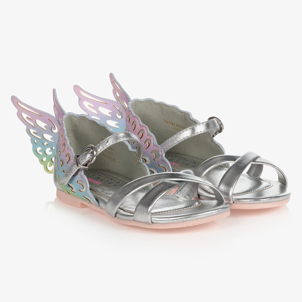 Sophia Webster Mini - Teen Sandalen mit Schmetterling (M) | Childrensalon