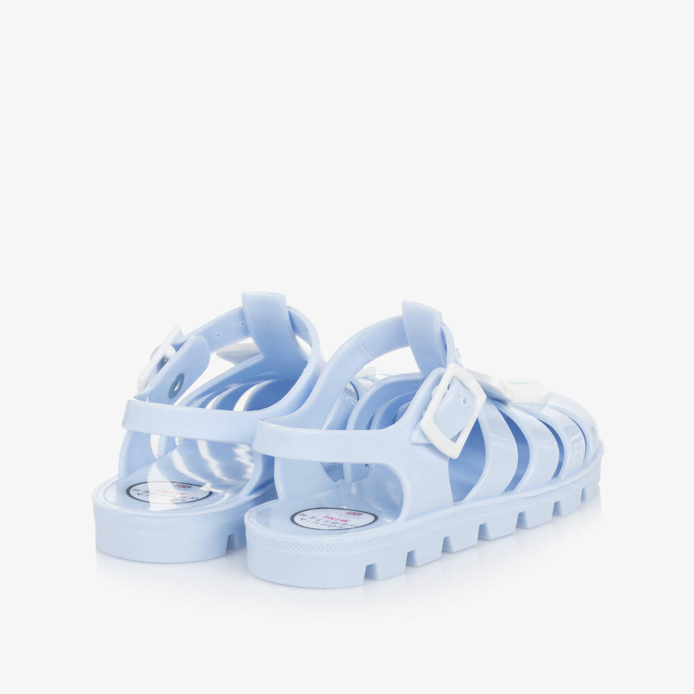 Sophia Webster Mini-Girls Enchanting Blue Butterfly Shoes | Childrensalon Outlet