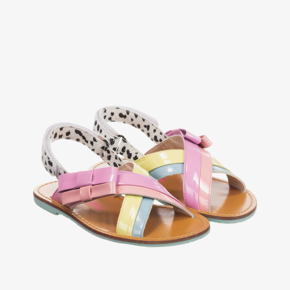 Sophia Webster Mini-Girls Faux Leather Sandals | Childrensalon Outlet