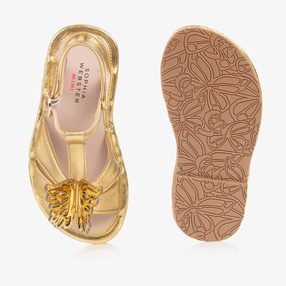 Sophia webster gold butterfly new arrivals