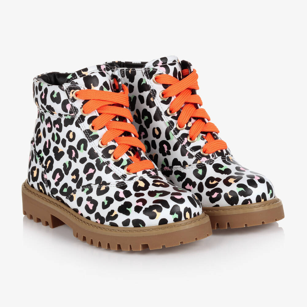 Sophia Webster Mini - Girls Leopard Print Tia Boots | Childrensalon