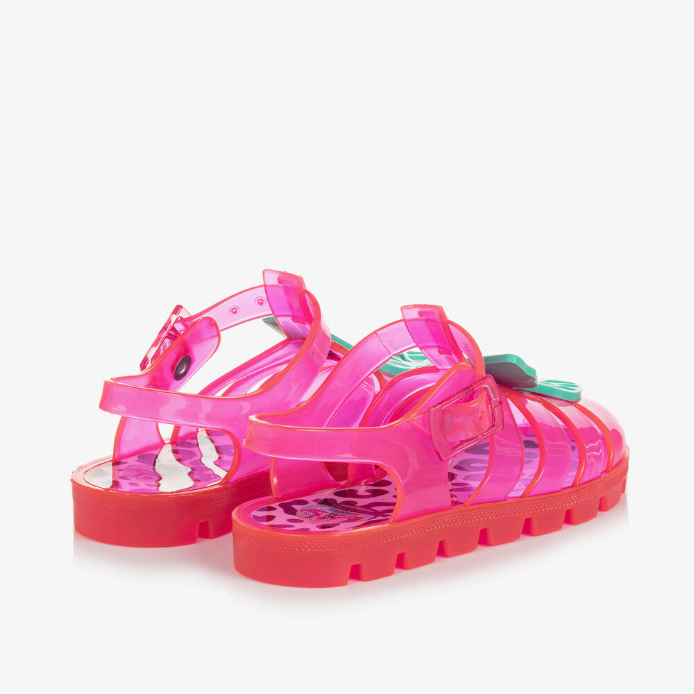Sophia Webster Mini-Girls Pink LOL Surprise Jelly Sandals | Childrensalon Outlet
