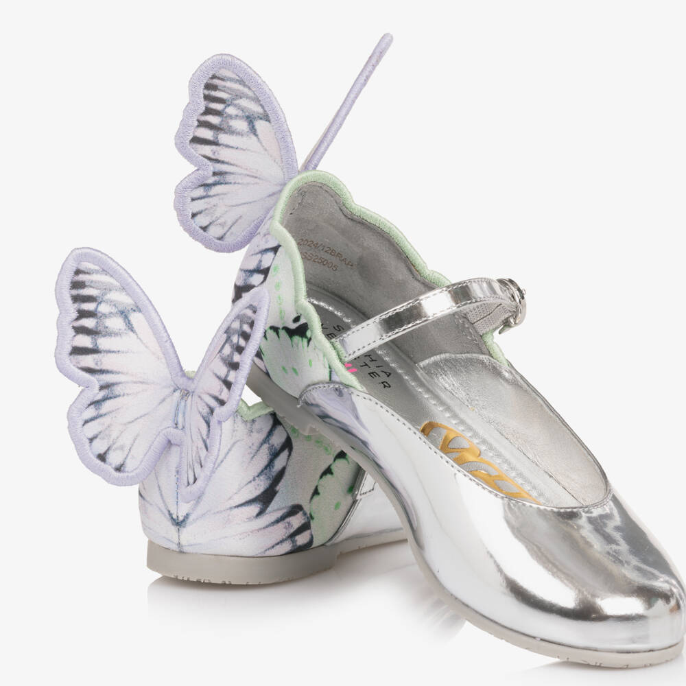 Sophia Webster Mini-Girls Shimmering Bar Dress Shoes | Childrensalon Outlet