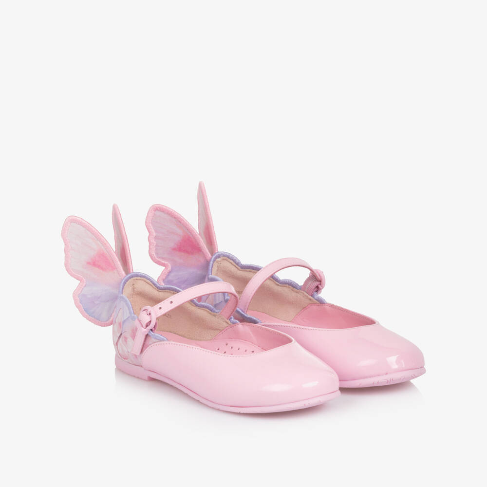 Sophia Webster Mini-Блестящие туфли Chiara с пряжкой для девочек | Childrensalon Outlet
