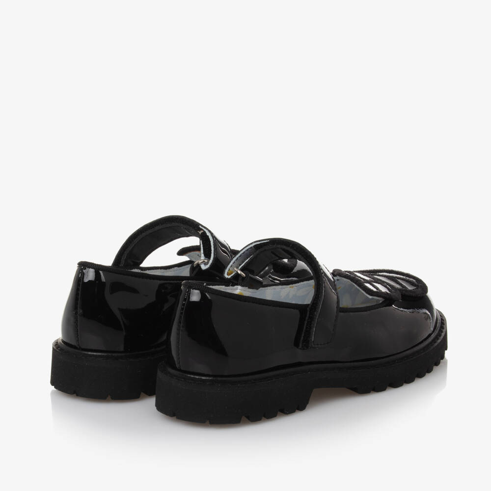 Sophia Webster Mini-Girls Shiny Leather Butterfly Flats | Childrensalon Outlet