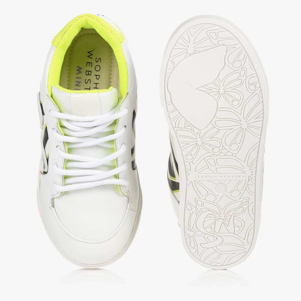 Sophia webster hotsell white sneakers