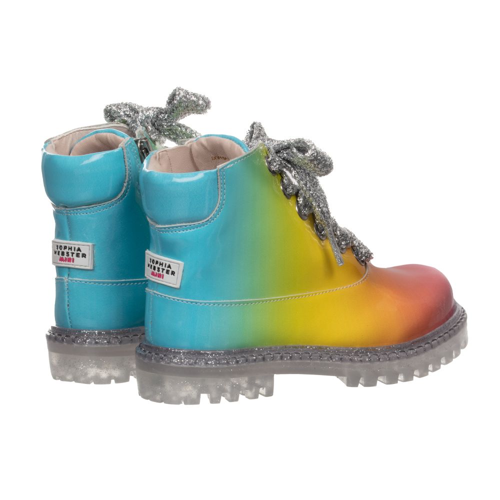 Rainbow store boots on sale