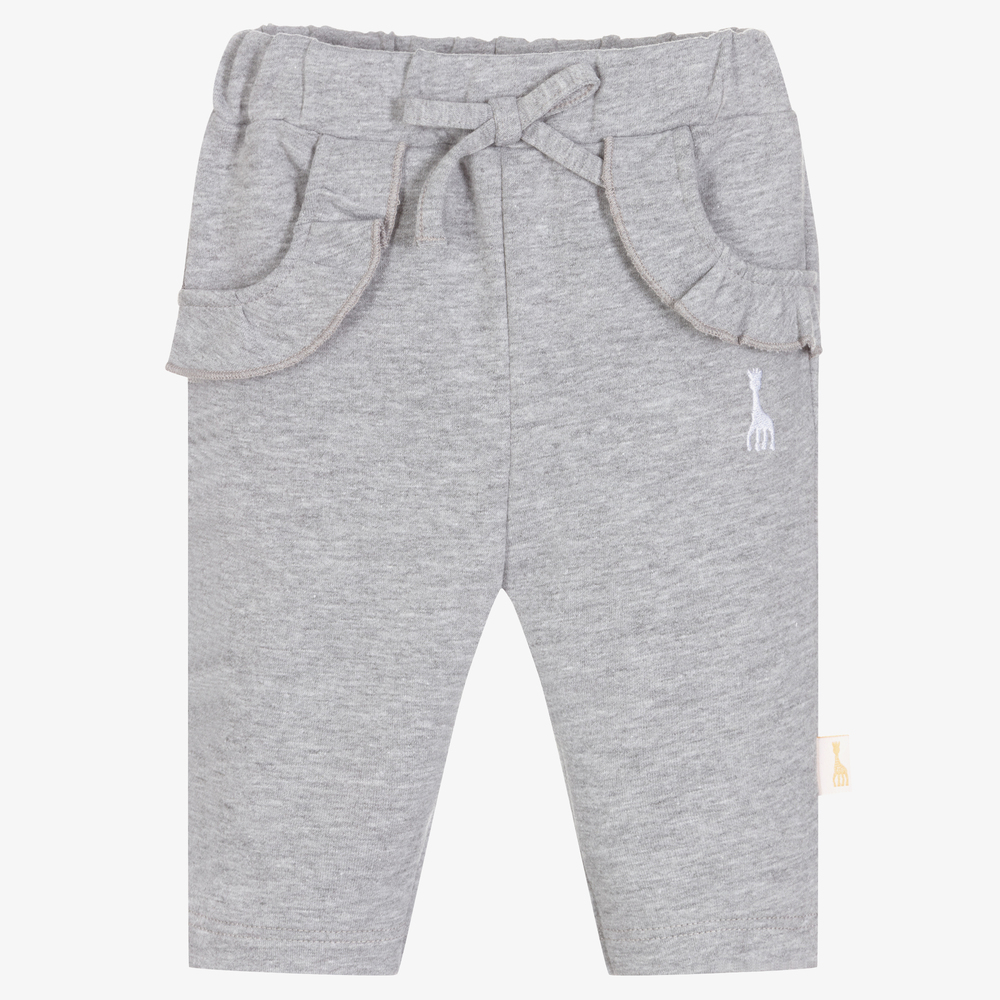 Sophie la Girafe - Pantalon gris Bébé fille | Childrensalon