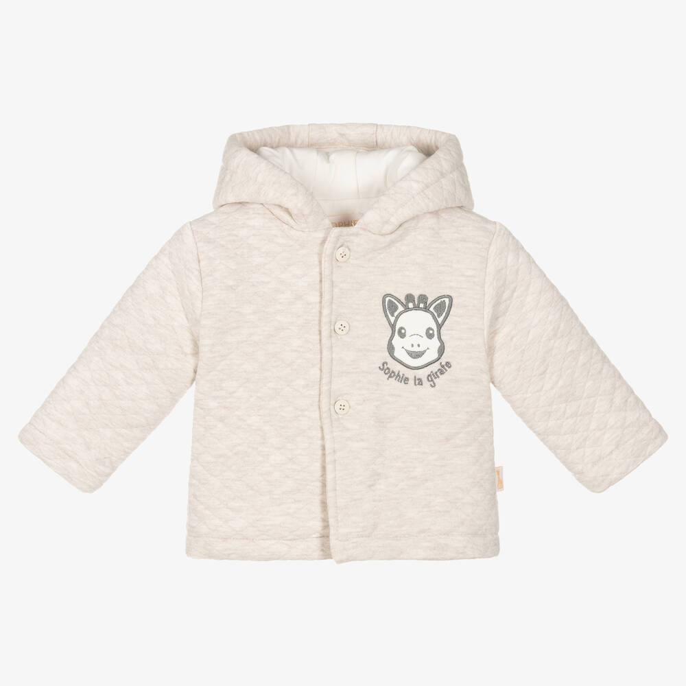 Sophie la Girafe - Бежевая стеганая куртка для малышей | Childrensalon