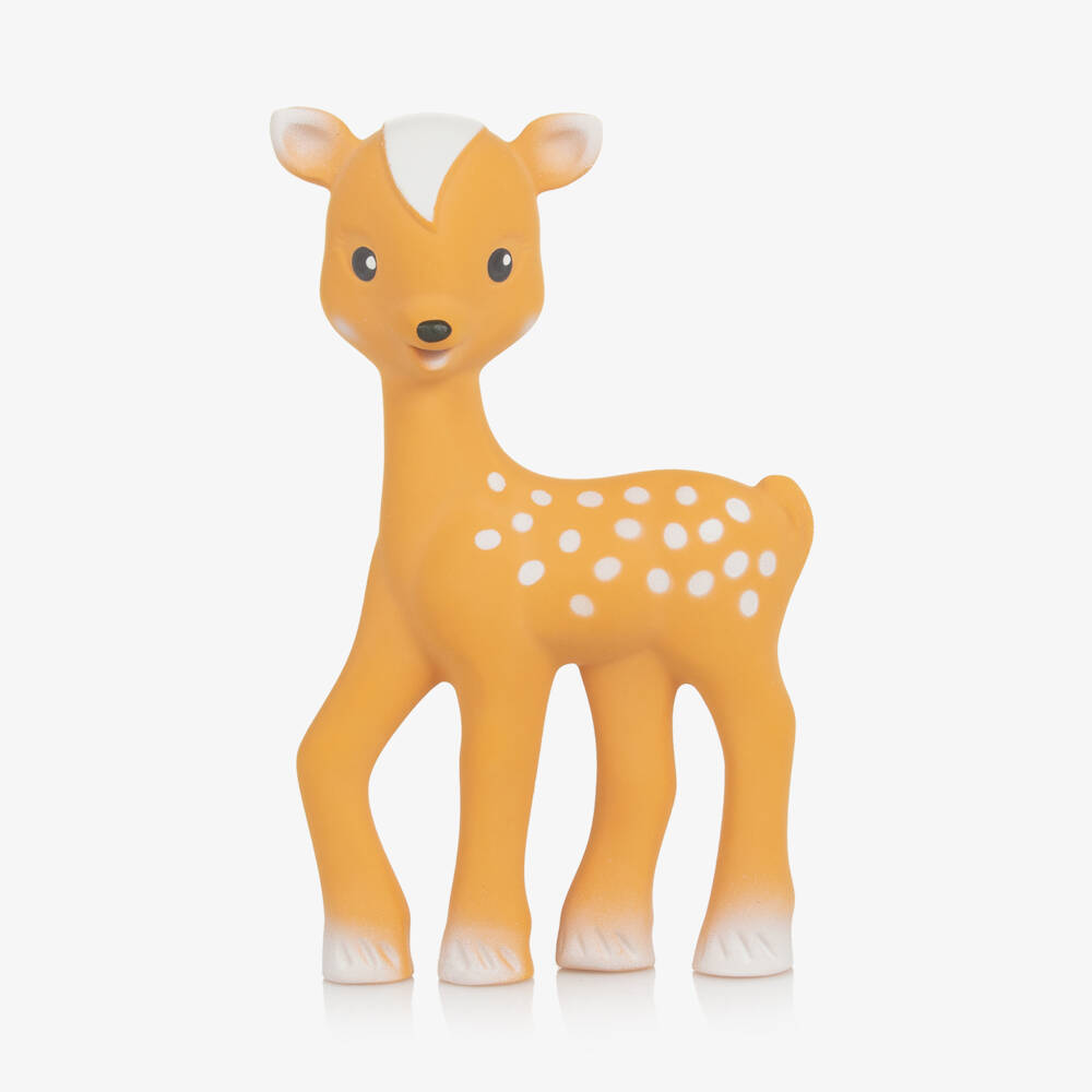 Sophie la Girafe-Fawn Rubber Teething Toy | Childrensalon Outlet