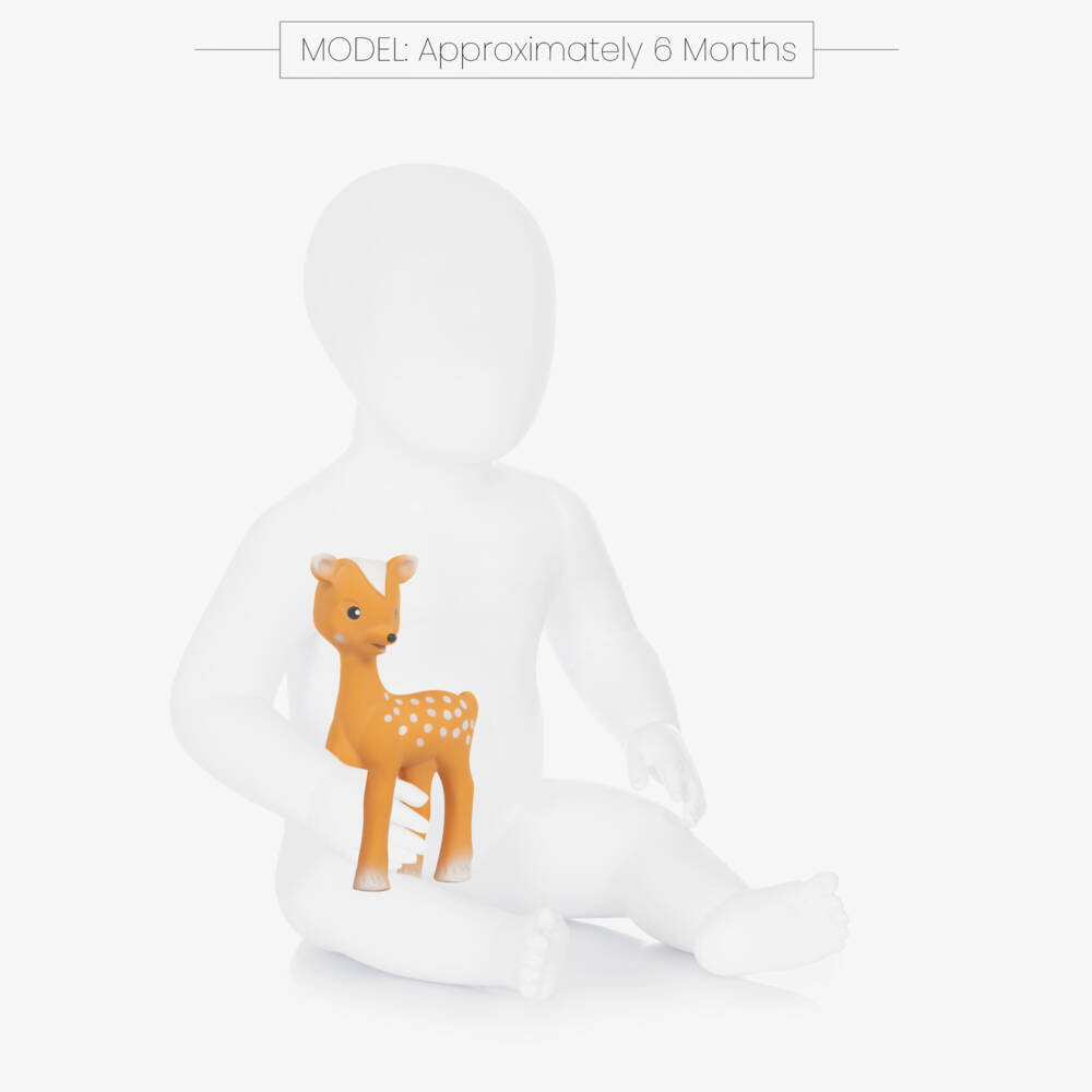 Sophie la Girafe-Fawn Rubber Teething Toy | Childrensalon Outlet
