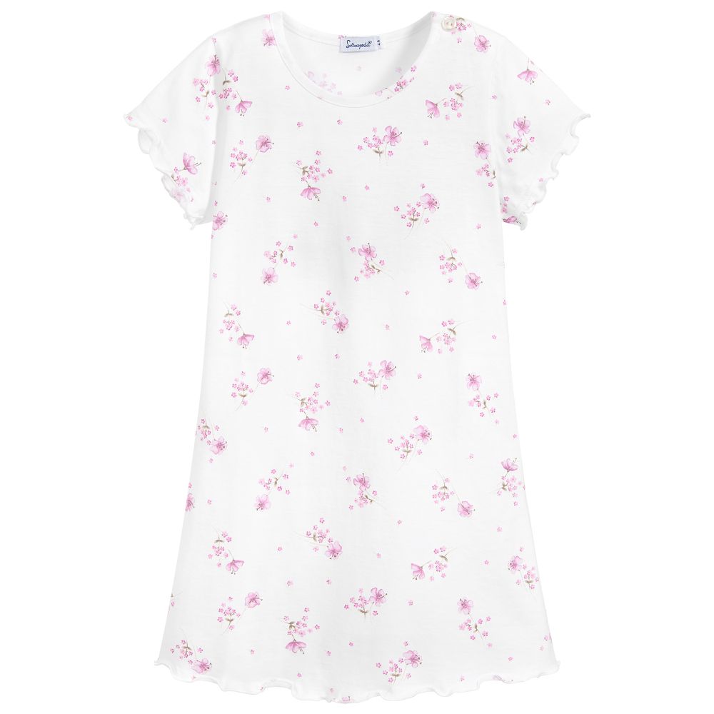 Sottocoperta - Girls Cotton Jersey Nightdress | Childrensalon