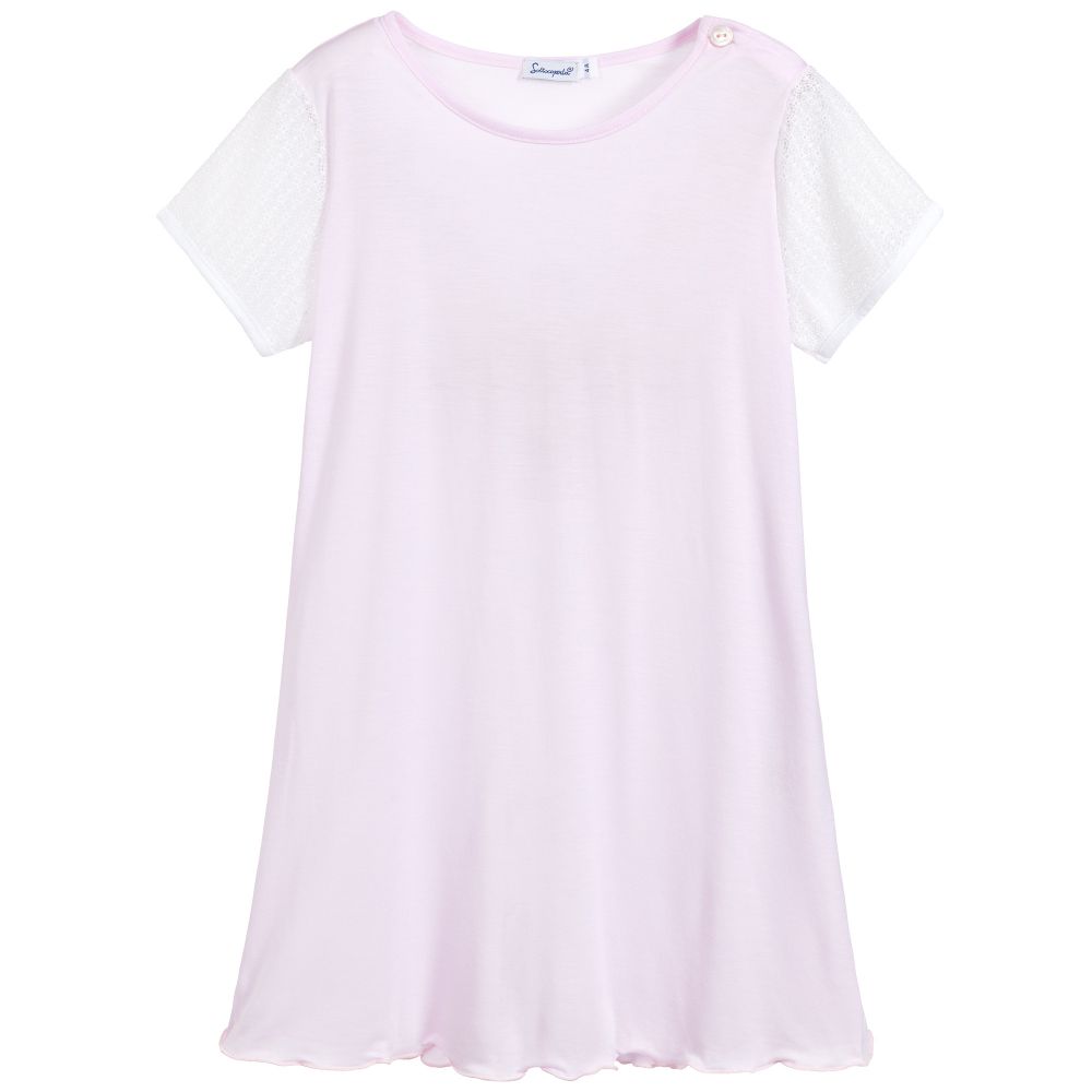 Sottocoperta - Girls Pink Nightdress | Childrensalon