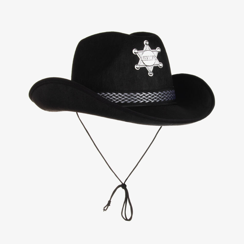 Souza-Black Sheriff Hat | Childrensalon Outlet