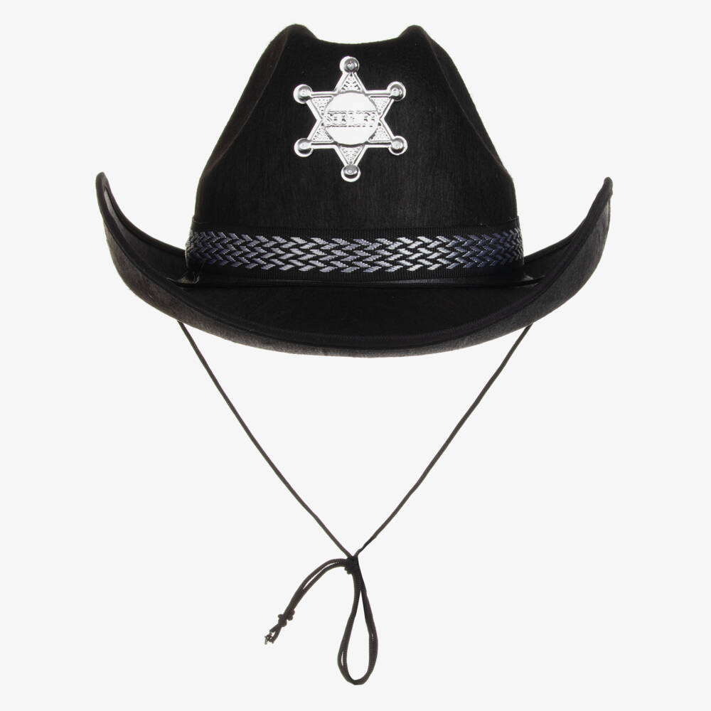 Souza-Black Sheriff Hat | Childrensalon Outlet