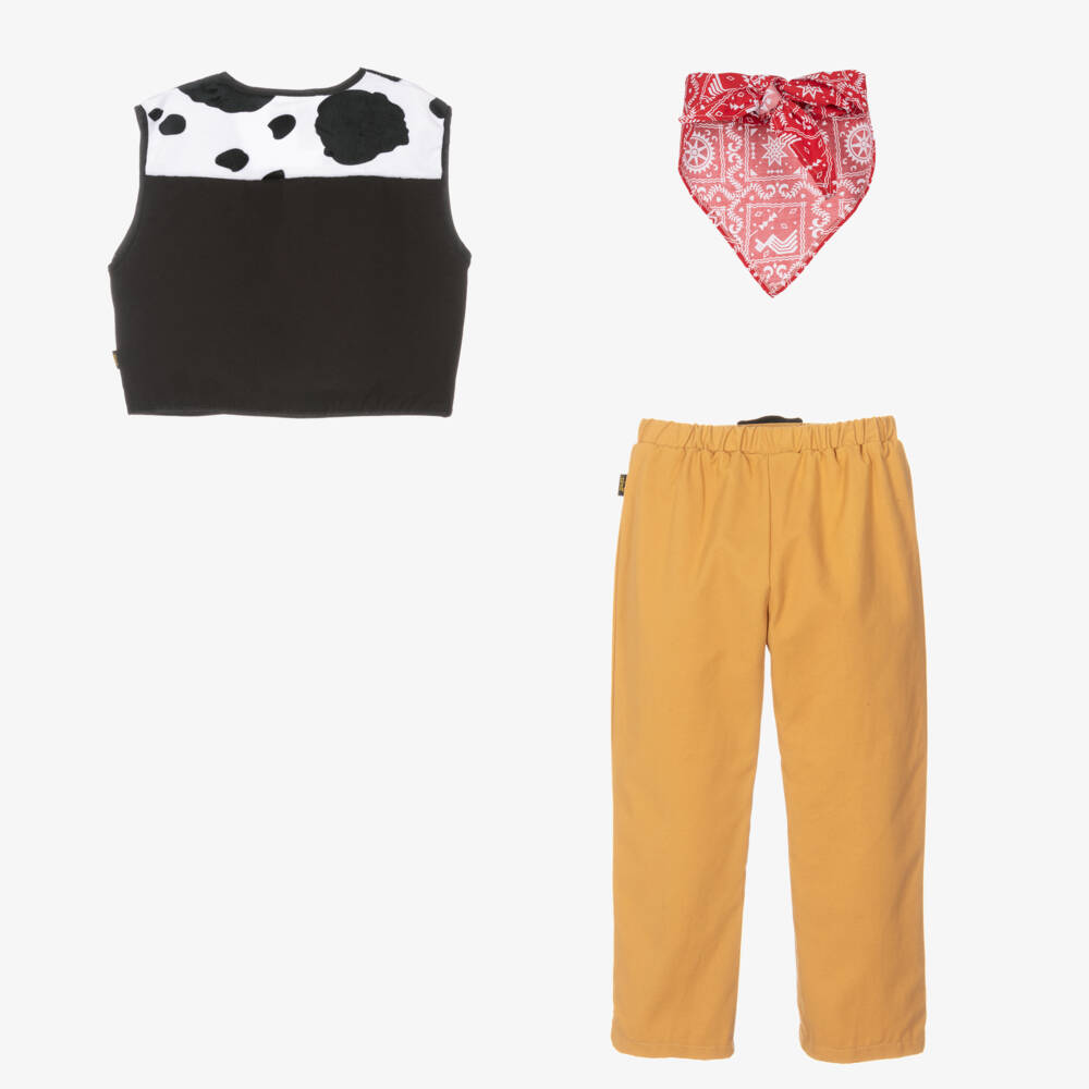 Souza-Boys Beige and Black Cowboy Outfit | Childrensalon Outlet