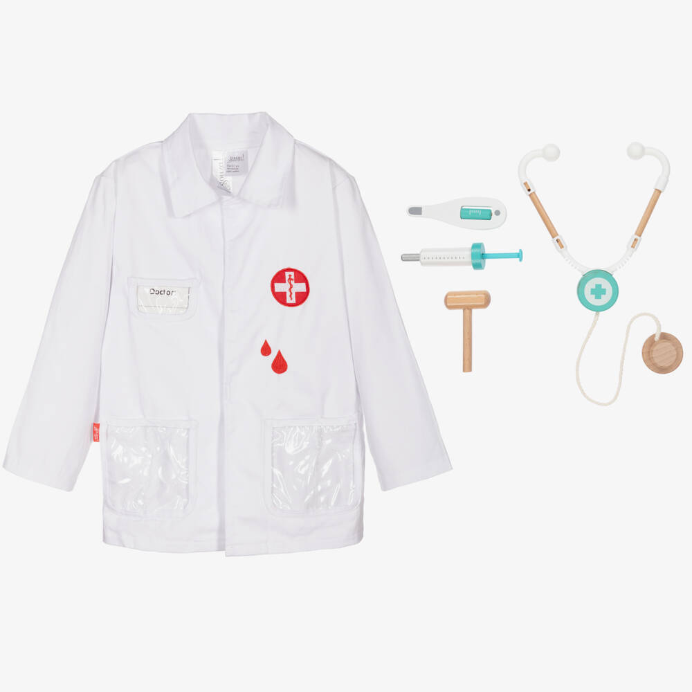 Souza-Doctor Costume & Toy Set | Childrensalon Outlet
