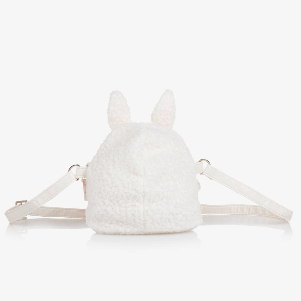 Souza-Girls Cream Bouclé Rabbit Purse | Childrensalon Outlet