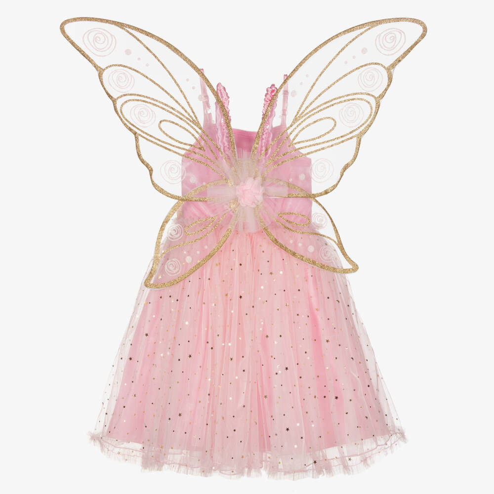 Souza-Girls Enchanted Rosy Fairy Ensemble | Childrensalon Outlet